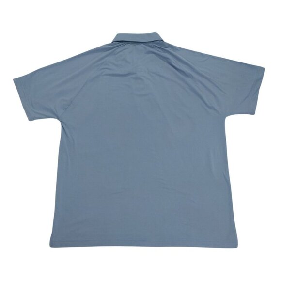 Legend Inspire XL Mens Polo Shirt Light Blue Polyester/Spandex Blend, NWT. - Picture 2 of 7